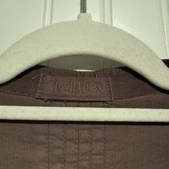 CP Shades Regina Tunic Top Purple Corduroy Pleated Size Medium - Picture 4 of 6